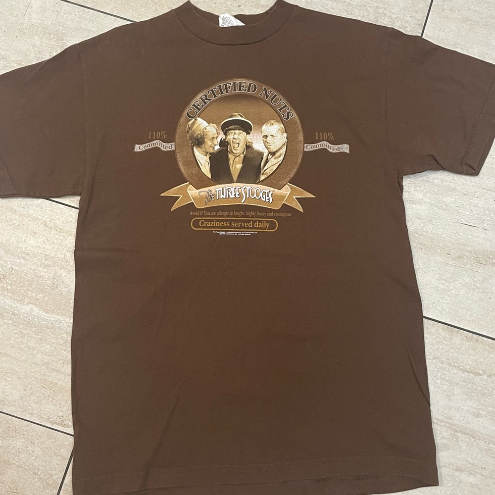 Vintage Three Stooges Movie 04’ Promo T-Shirt